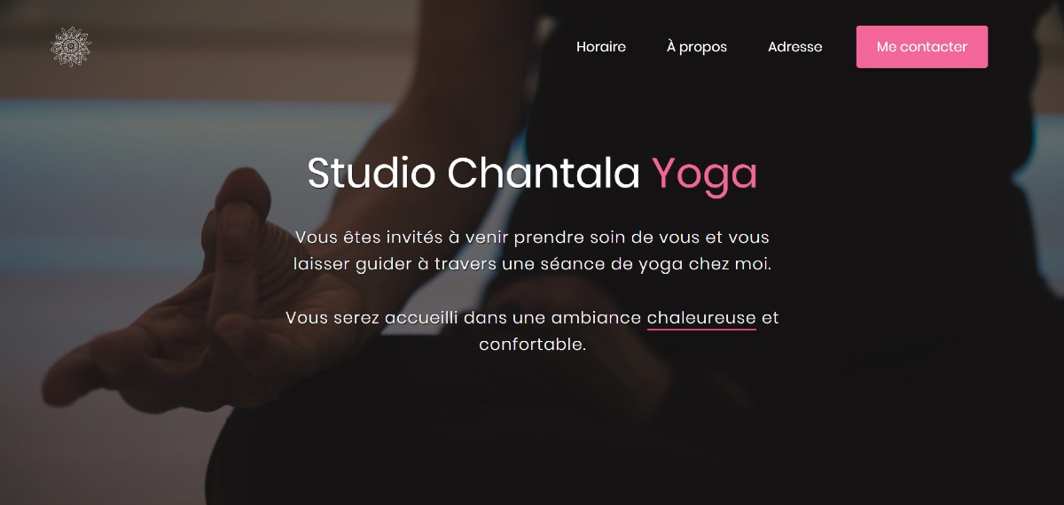 chantalayoga website